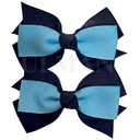 Gancho Con Clip Azul + Celeste