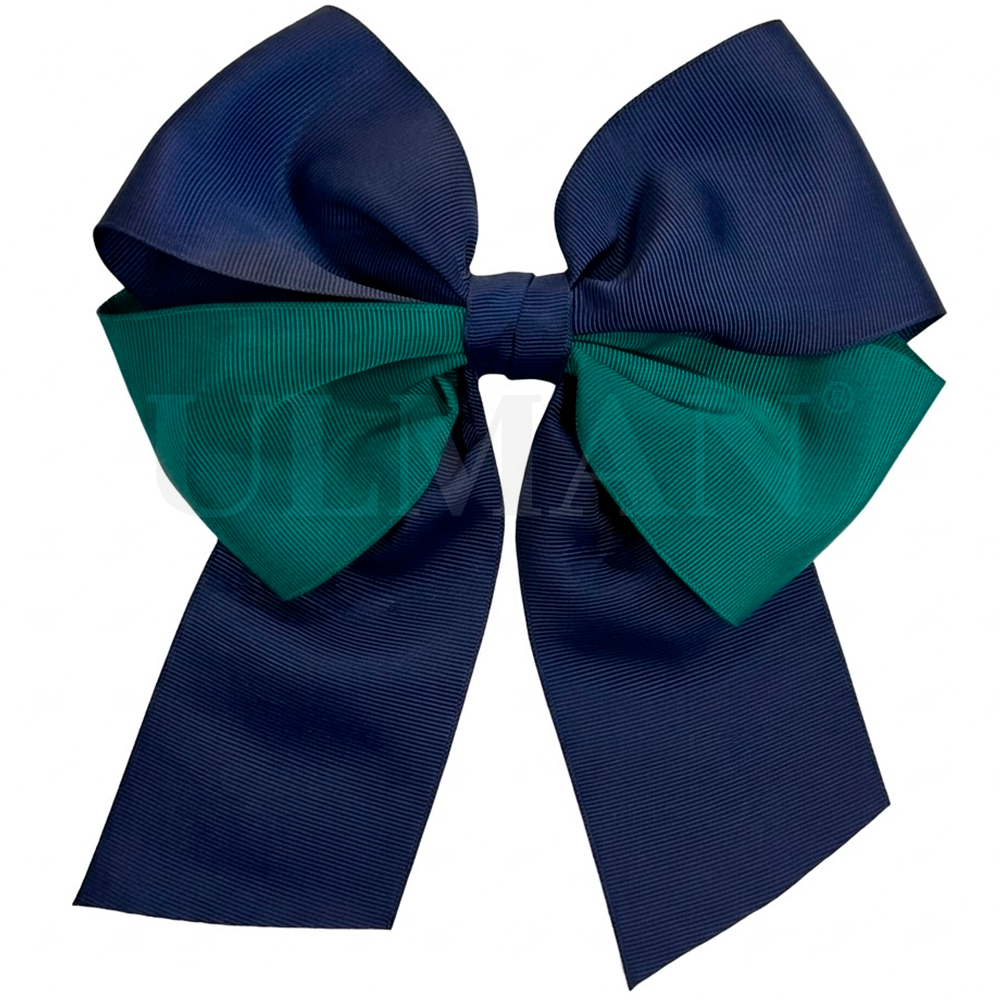 Gancho Coquette Azul + Verde