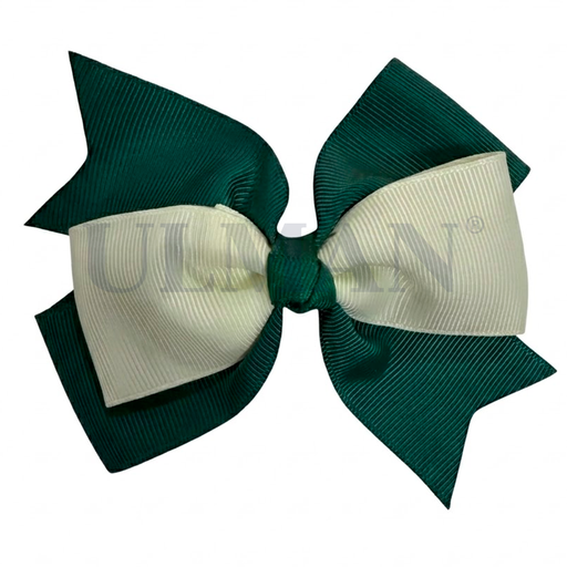 Gancho Con Clip Verde + Crema